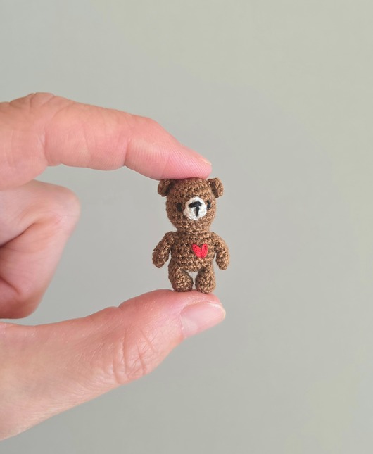 przytulanki dla niemowląt i dzieci Miś kieszonkowy miniaturka