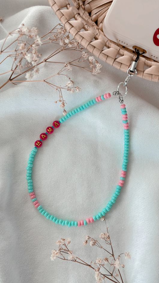 breloki Charms do telefonu  MAMA minty pink