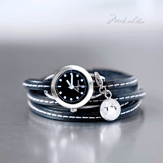 zegarki damskie Zegarek - Mały Książę - czarny