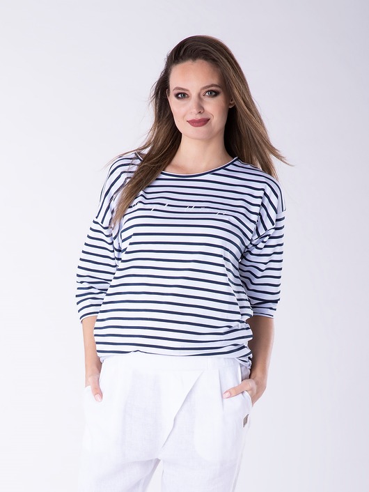 Bluzka w paski Tamiza Look 602P paski Look made with Love