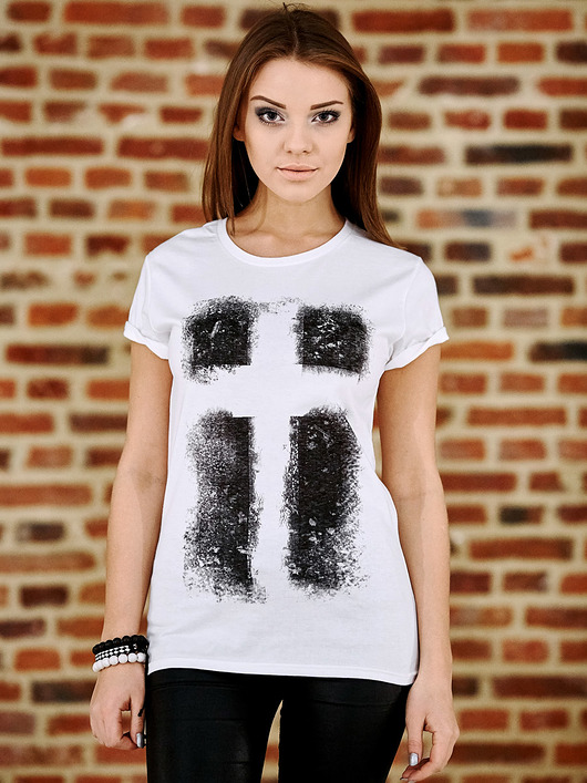 T-shirt damski UNDERWORLD Cross UNDERWORLD