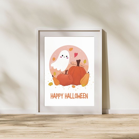 grafiki i ilustracje Plakat Happy Halloween