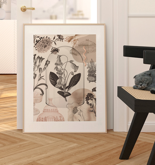 plakaty Plakat Floral Perfume 50x70 cm