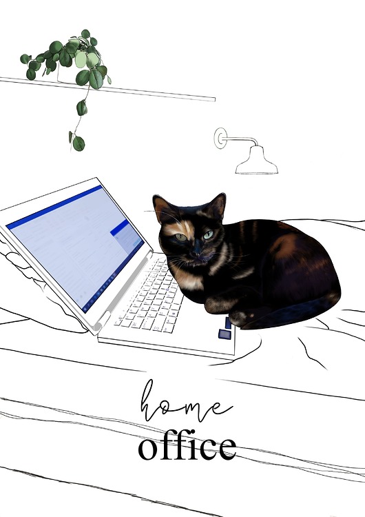 plakaty Plakat Home Office
