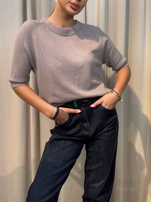 swetry damskie  Wiskozowy sweter Basic Fango