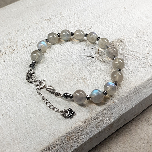 bransoletki z kamieni naturalnych Bransoletka z labradorytem bs11