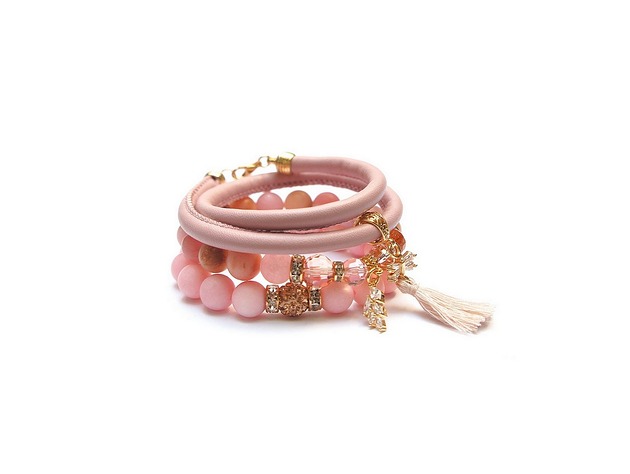 bransoletki z kamieni naturalnych Geranium vol. 7 /07.11.24/ - set