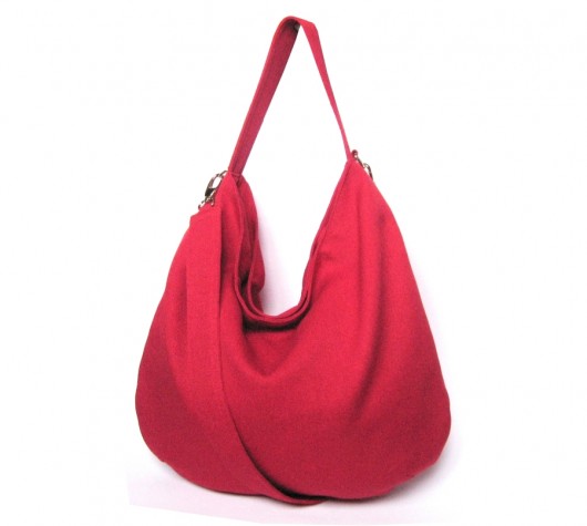 Red Hobo Bag sabi tatka