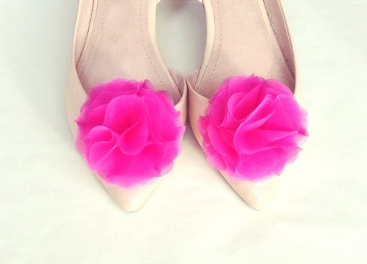 Innocent Girl - Fuchsia - klipsy do butów HowDoILook