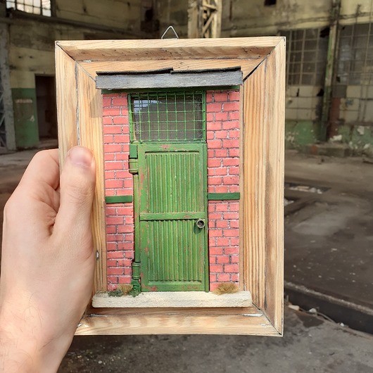 inne Stoczniowe Drzwi - Diorama