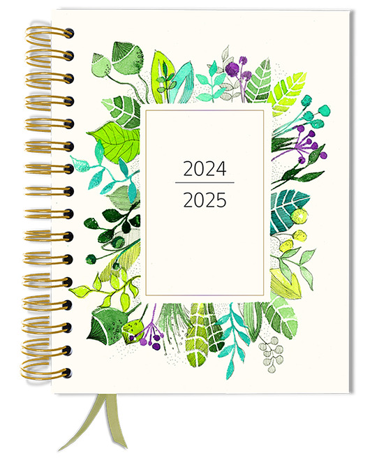 kalendarze i plannery Kalendarz terminarz 2024-2025 roczny tygodniowy A5