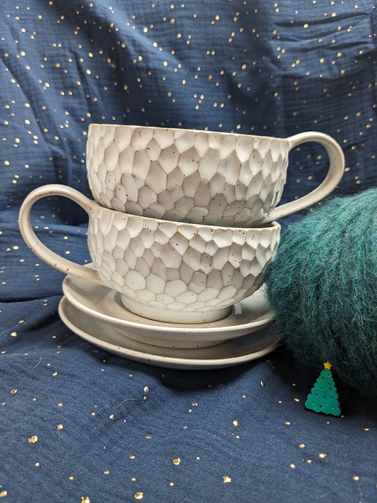 kubki Zestaw filiżanek ceramicznych SUZUME