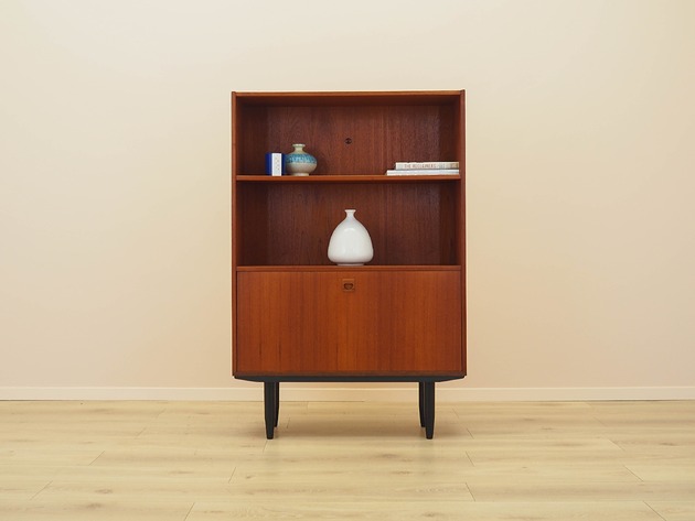 półki Regał tekowy, duński design, lata 70, produkcja: Dania