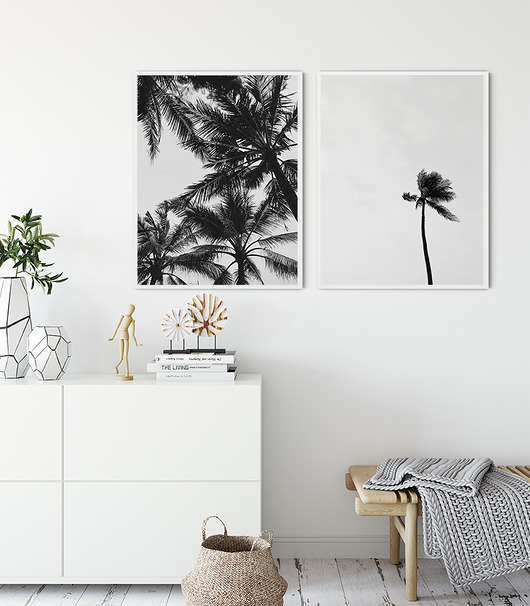 Dwa plakaty - Palmy Bury Lis