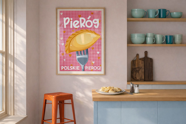 plakaty Plakat  Pieróg