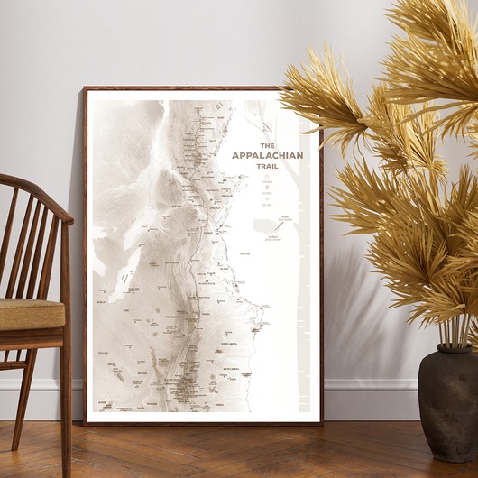 plakaty Plakat szlak APPALACHÓW