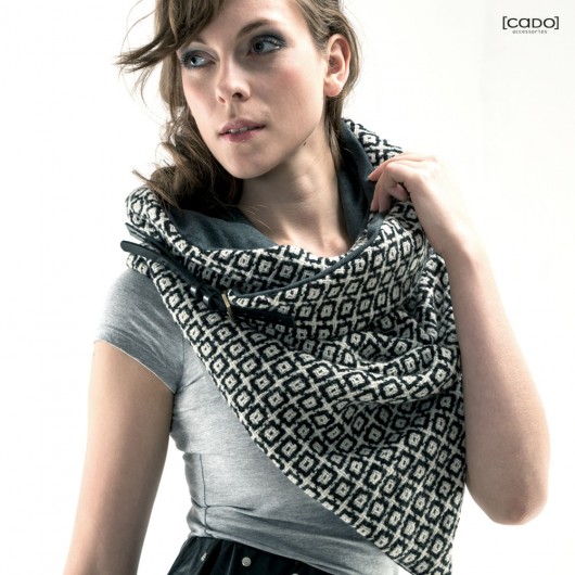 Szal Komin Trójkątna Chusta SQuared Etola CADOaccessories