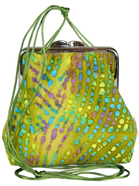 Torebka midi :: batik na zielono :: yamira