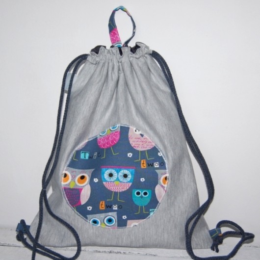 Dresbag- wodoodporny worko-plecak- Sowy craftKASIA