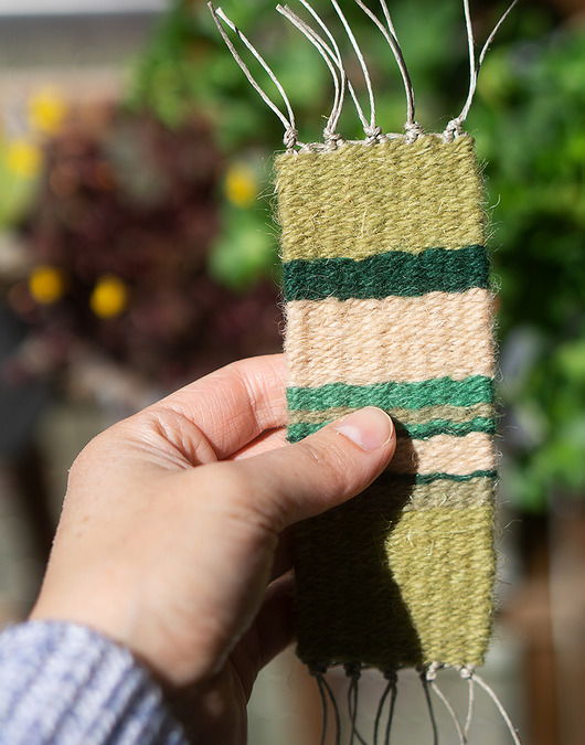 zakładki do książek Tkana zakładka do książki