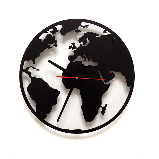 TIK TAK: Piękny i ciekawy zegar GLOBE decolicious