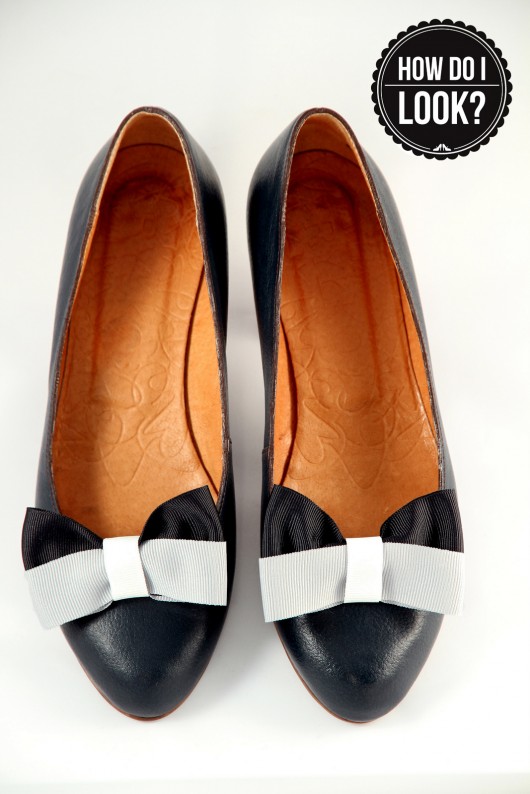 ColorBlocking - Black/Grey - klipsy do butów HowDoILook