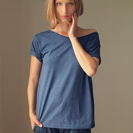 Jeans melanż Czysty Oversize S-XXL ONE MUG A DAY