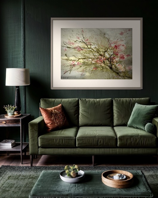 grafiki i ilustracje Sakura print