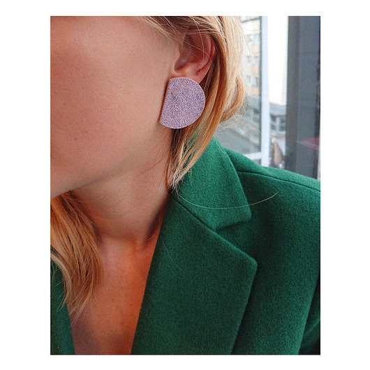 kolczyki - inne 80s . brokat