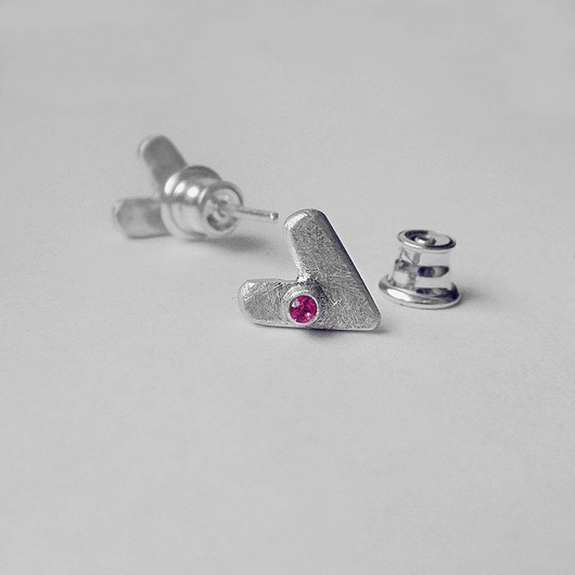 kolczyki srebrne Kolczyki srebrne SERDUSZKO