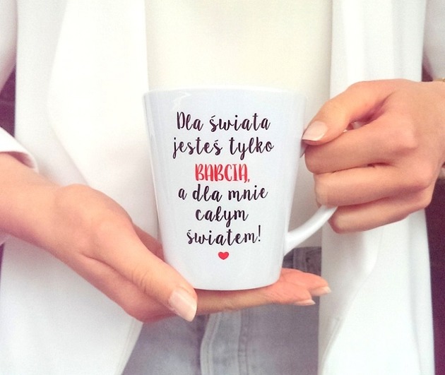 Kubek Latte dla Babci FarrowDesign
