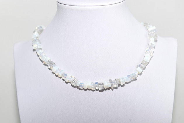 chokery Choker Naszyjnik Opal Kamień naturalny