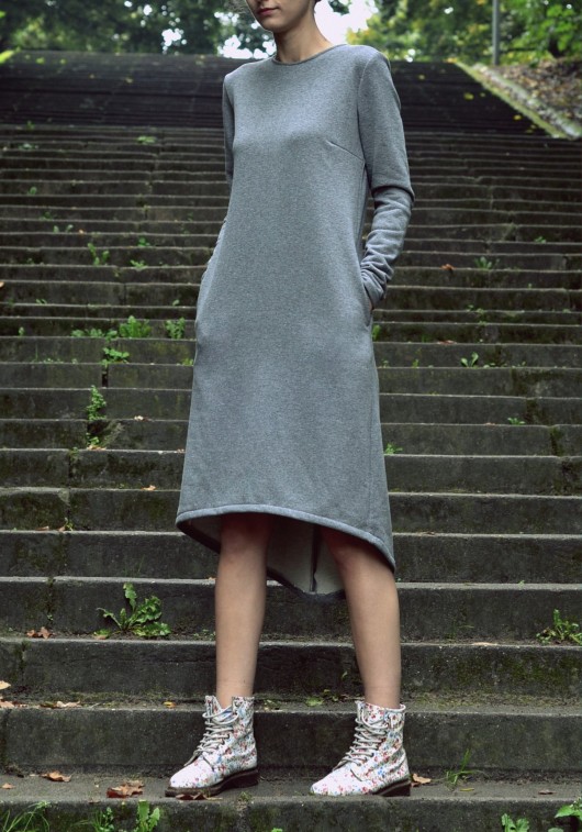 Dresowa sukienka S/M ivy style
