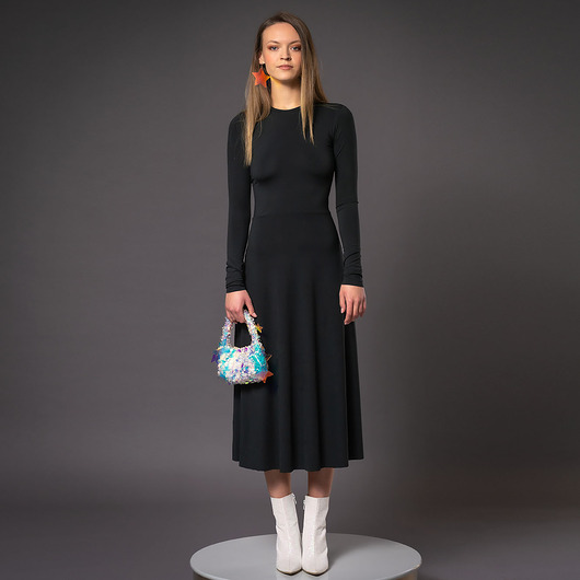 sukienki midi damskie Sukienka basic - Lara