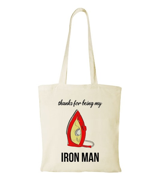 torby na zakupy Torba bawełniana "My iron man"