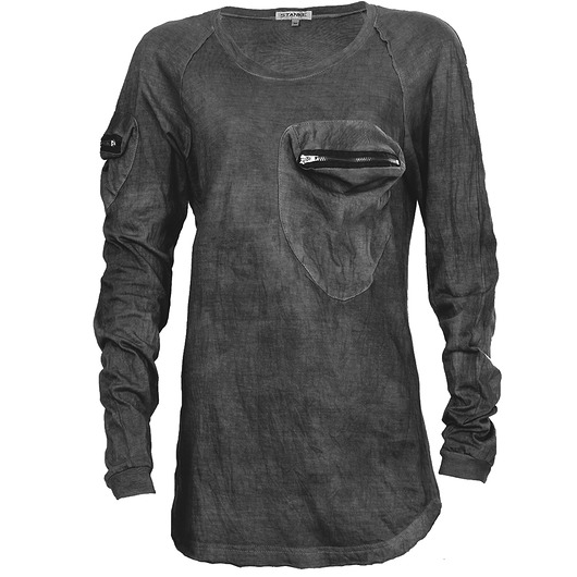 Longsleeve ZIP czarny STANKE
