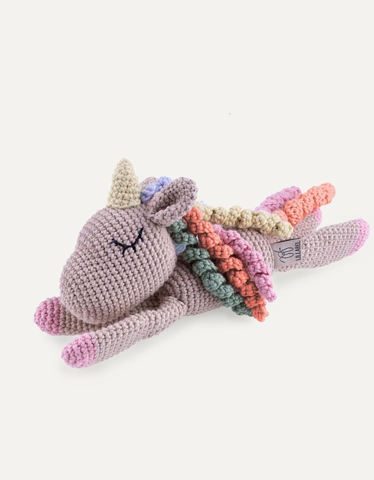 Zabawki dla zwierząt Jednorożec szydełkowy FLAVIA