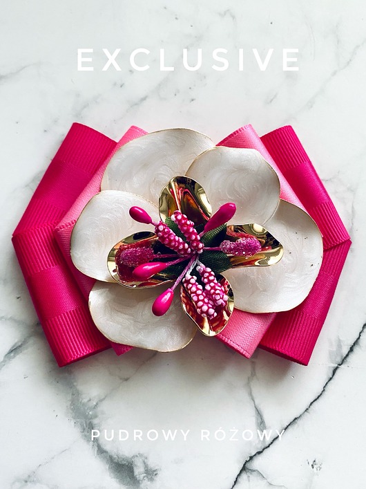 broszki Kolekcja  Exclusive  Brosza z  imponującym kwiatem