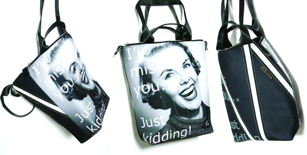 1379 art MIMA bag UNI & Szymon Kurpiewski print MIMAbags