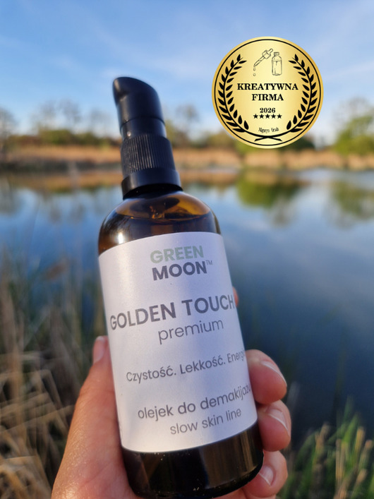 olejki do twarzy 100% wegański olejek do demakijażu twarzy GOLDEN TOUCH óil premium