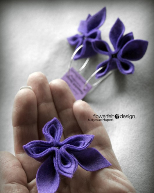 fioletki FlowerFelt Design
