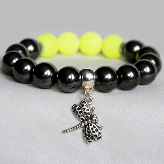 graphite & NEON YELLOW with wing kaktusia