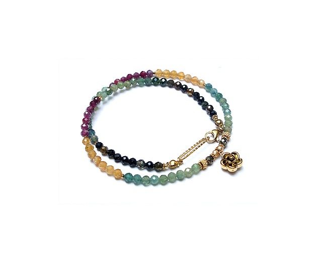chokery Turmaliny /choker/ vol. 43 naszyjnik /15.10.25/- Szlachetna kolekcja