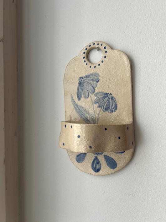 Ozdoby na ścianę Ceramiczna pułka na ścianę