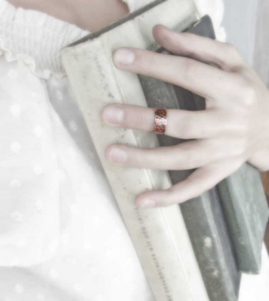 copper knuckle ring MARIAELA