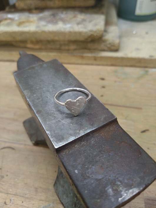 pierścionki srebrne Pierścionek Lane little heart ring