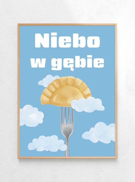 plakaty Plakat Niebo w gębie