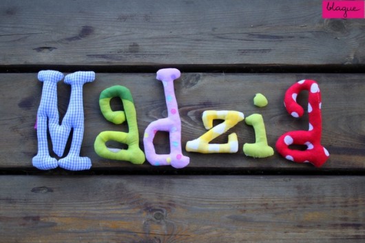 literki imienne na zamówienie MADZIA blague