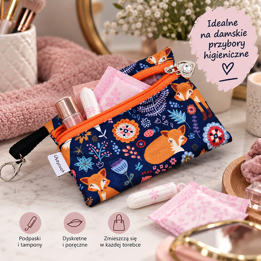 pokrowce i etui - różne Etui do torebki etui na przybory higieniczne damskie etui liski