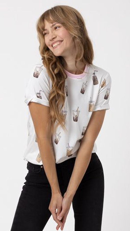 t-shirt damskie T-shirt - Kawki na zimno XXL